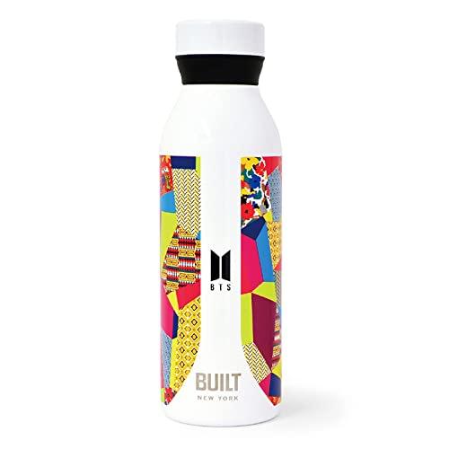 BUILT BTS Water Bottle, 532ml, Suga, My Bottle, Vacuum, Portable, BTS Merchandise