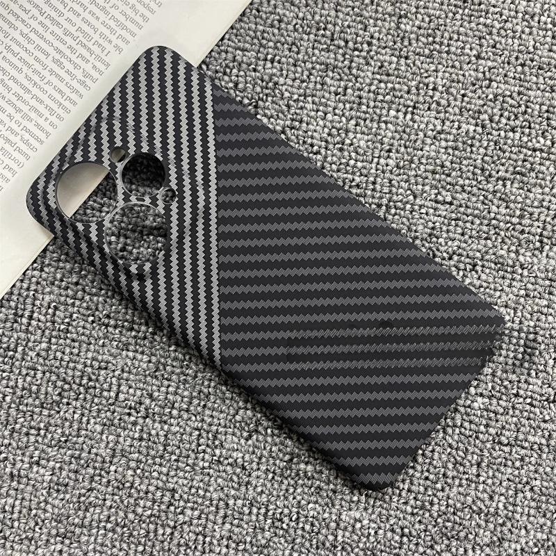 Case For Realme 15 Pro Matte Hard Carbon Fiber Texture Pattern UltraThin Shockproof Phone Cover For Realme 15Pro 5G Shell Bumper