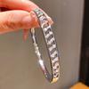 Striped Hollow Buckle Bracelet, Light Luxury and High-end Bracelet, Exquisite Fashionable Hand Jewelry for Women