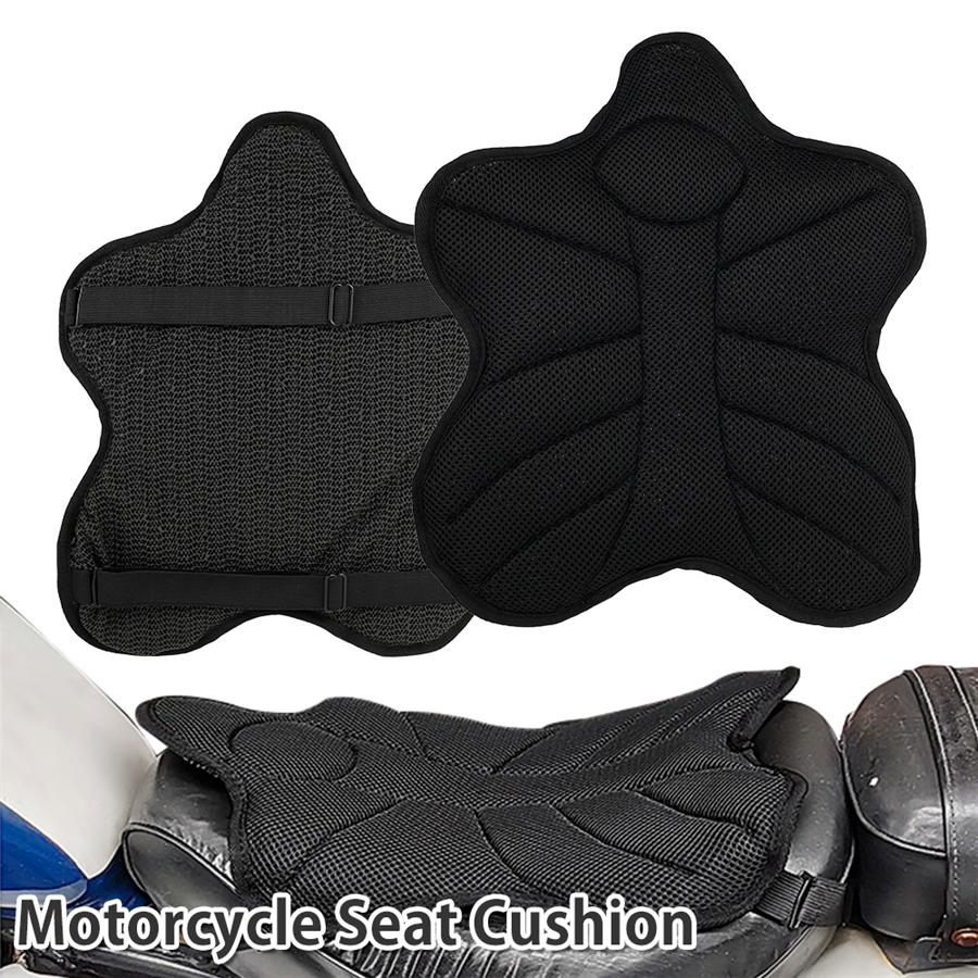 Motorcycle Cushion Cover Sunscreen Heat Insulation Cushion 3D Mesh Seat Cover eat Cushion Nonslip Cooling Down Seat Pad