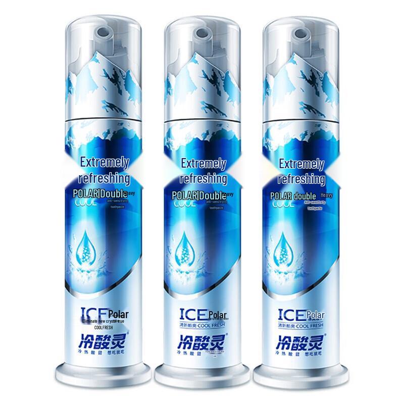 

Cold Acid Ling Arctic Cool Press Pump Toothpaste