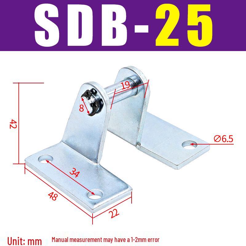MAL Mini Cylinder Y-type Bracket Mounting Base Flange Connector SDB Foot