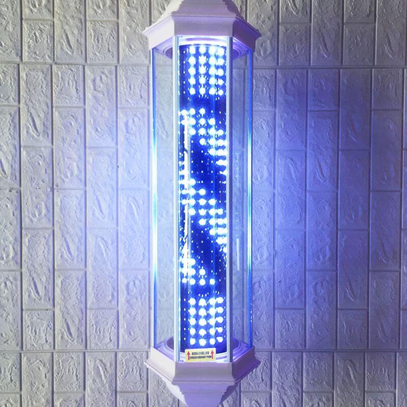 Letrero LED Giratorio de Poste de Barbería