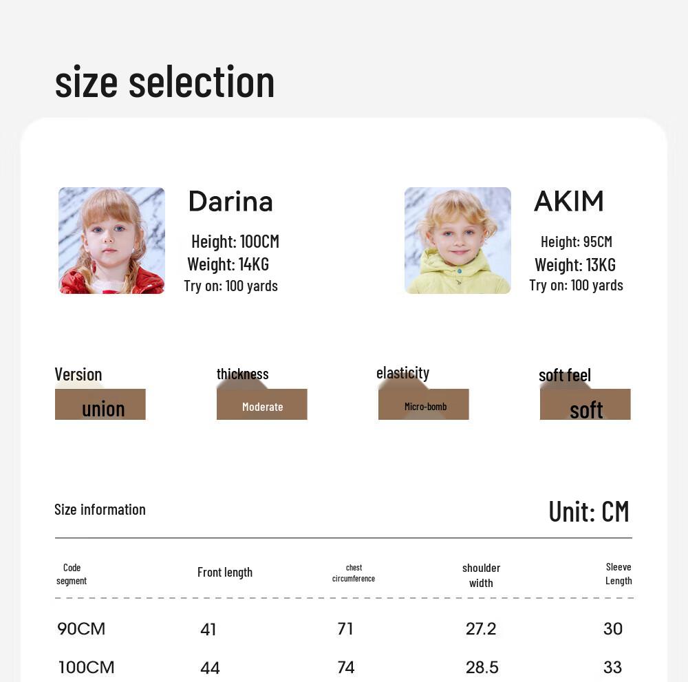 YEEHOO Kids' Unisex Warm Duck Down Winter Jacket