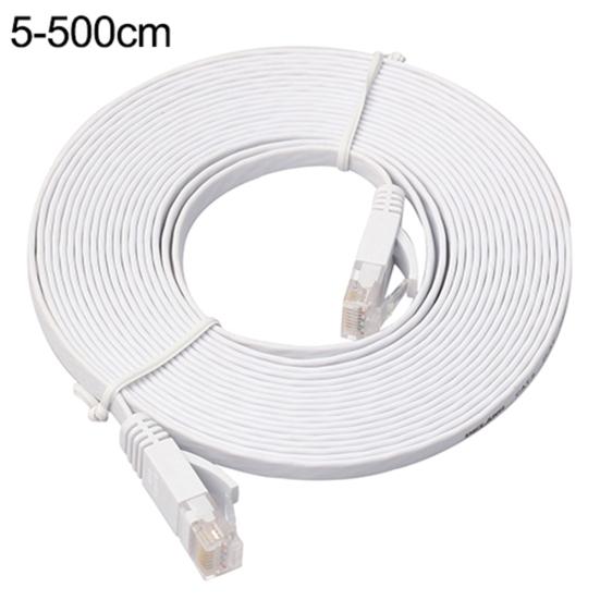 0.5-15m CAT6 Speed Network LAN Cable Gigabit Ethernet Flat UTP Patch Router Cable