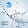 JTF Electric Toothbrush with 5 8 Replacement Brush and 45 Days of Use on a Single IPX7 White Modes, Tips, 2-Minute Timer, Charge, Waterproof,