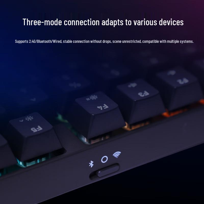 CHERRY K37 Wireless Tri-Mode RGB Gaming Keyboard