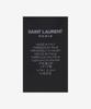 SAINT LAURENT Logo Patch Knit Scarf - Black / 7991463Yr611000