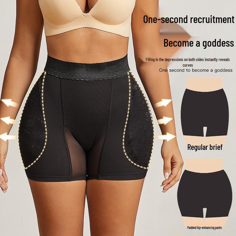 Women's Mesh Breathable Butt-Lifting Shaping Pants - Hip-Enhancing, Large Size, Fake Buttocks Design