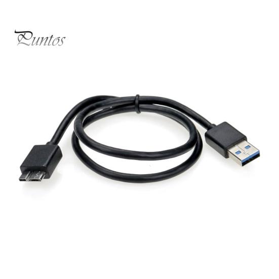 Hochgeschwindigkeits-USB3.0 A auf Micro-B-Kabelstecker für externe Festplatten