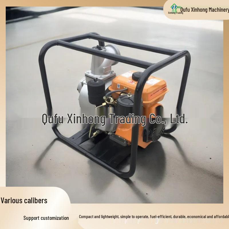 168 Air-Cooled Diesel Self-Priming Water Pump: 2-inch, 3-inch, 4-inch for Drainage, Flood Control, and Water Supply