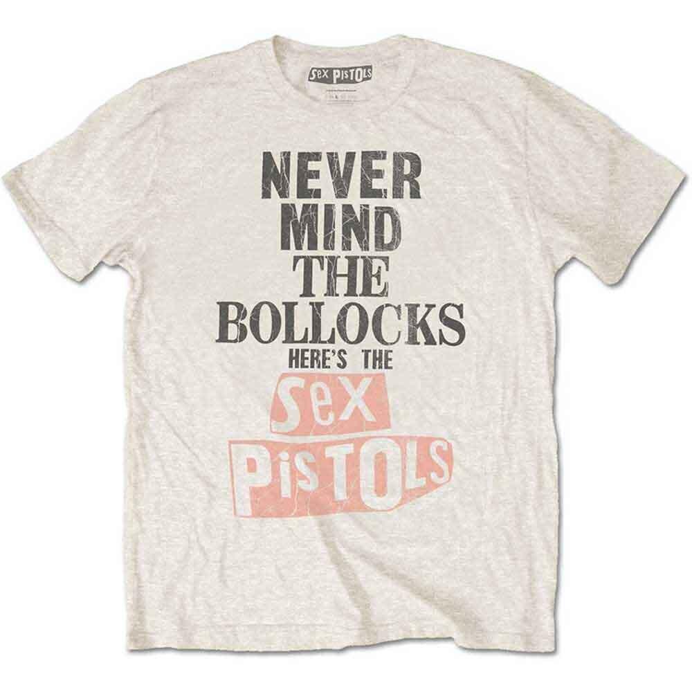 The Sex Pistols Bollocks Distressed T-Shirt Neutral New Unisex T-Shirt L