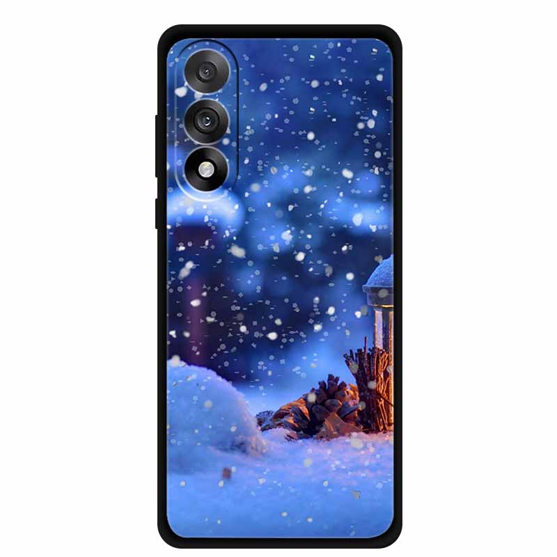 Christmas Phone Cases For OnePlus Nord 5 5G Case Shockproof Silicone Soft Black Cover Christmas Tree for 1+ Nord 5 5G Back Cover