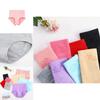 Comfortable High Waist Cotton Plus Size Women's Underwear With Sculpting Breathable Fabric