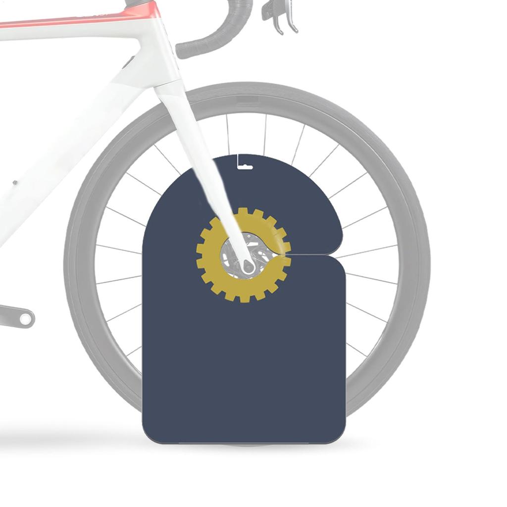 Kryt na mytí kotoučových brzd kola Ochrana kotouče kola Kryt proti oleji na kolo Čištění cyklistiky Mytí kotouče Ochranná deska proti znečištění