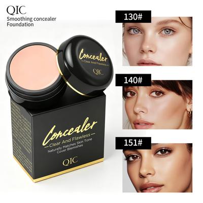 Softening Foundation, Concealer, Cover Acne Marks, Dark Circles, Long-lasting Powder, Concealer Foundation, Makeup