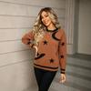 2026 Women's Plus Size Halloween Knit Pullover Sweater - European & American Style