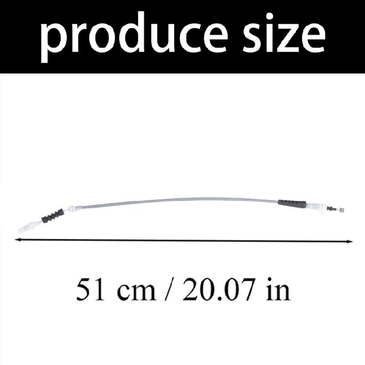 Replacement Door Cable Automotive Accessory Easy Installation Front Left Right Door Hood Release Cable for F30 F80 316D