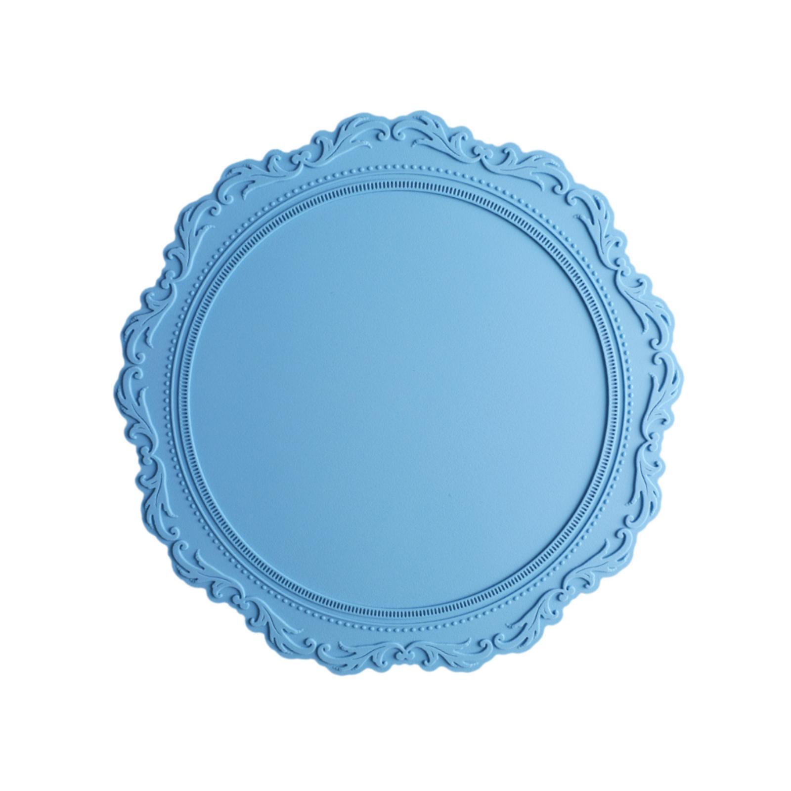 Silicone Placemat Dining Table Decor Table Mat for Kitchen Conference Table