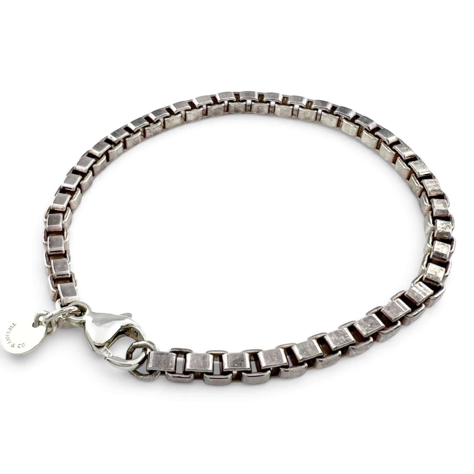 

Very Good TIFFANY&Co. bracelet Venetian bracelet Silver SV925 mens Used