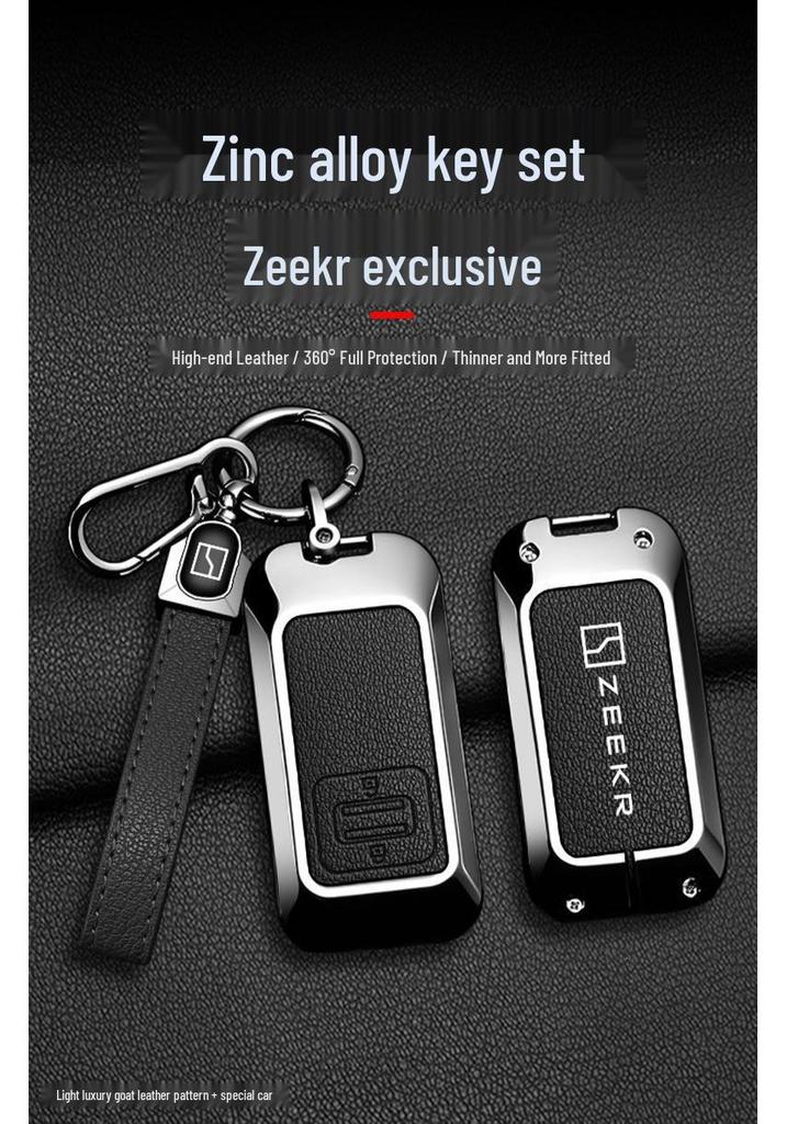 Zeekr 001 Key Case for 2026 Model Max/Ultra - Full Protection Key Holder