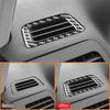 Carbon Fiber Car Trument Panel Left Right Air Outlet Vent Frame Interior Decoration Sticker For LEXUS RX300 RX350 2004-2009