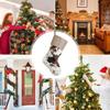 20 Inch Christmas Stockings Furry Christmas Gift Bag Christmas Socks Pendant  Farmhouse