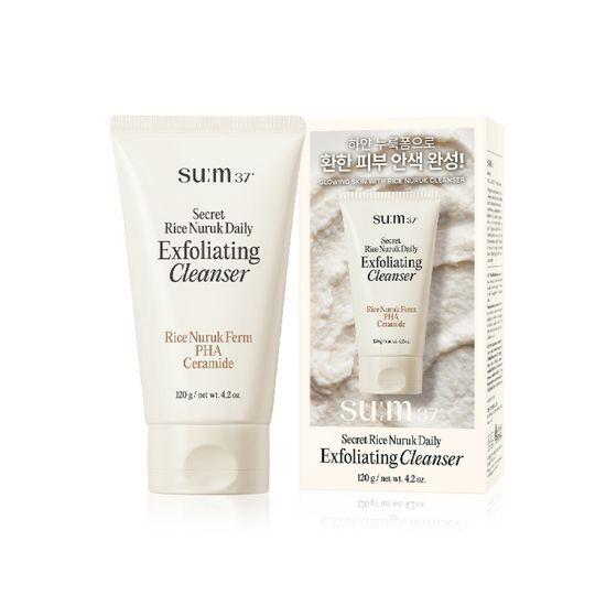 SUM37 Secret Rice Nuruk Peeling To Foam Cleanser 120g Single/Special Offer