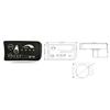 FOCAN Electric Bicycle Display 24V 36V 48V 810 Ebike Intelligent Control Panel LED Display meter