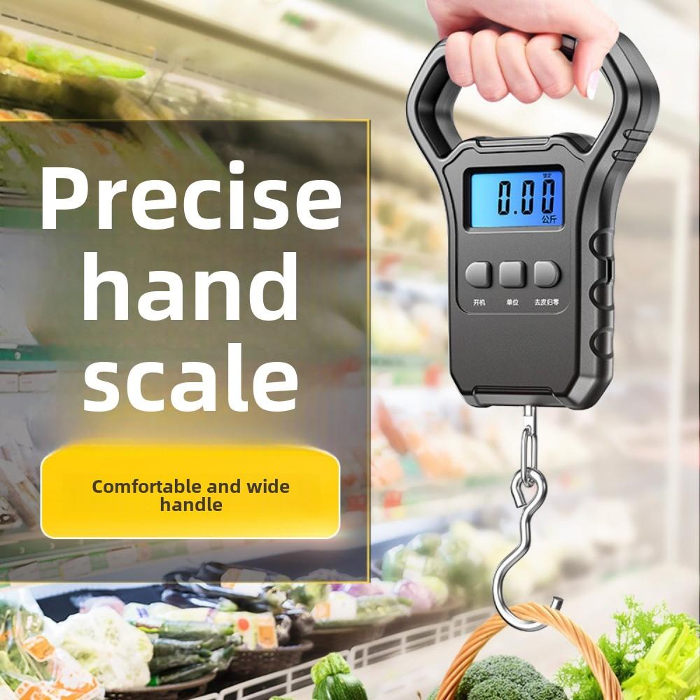 50Kg Portable Portable Scale Express Scale Hook Luggage Scale Weighing Accuracy 0.01 Grams