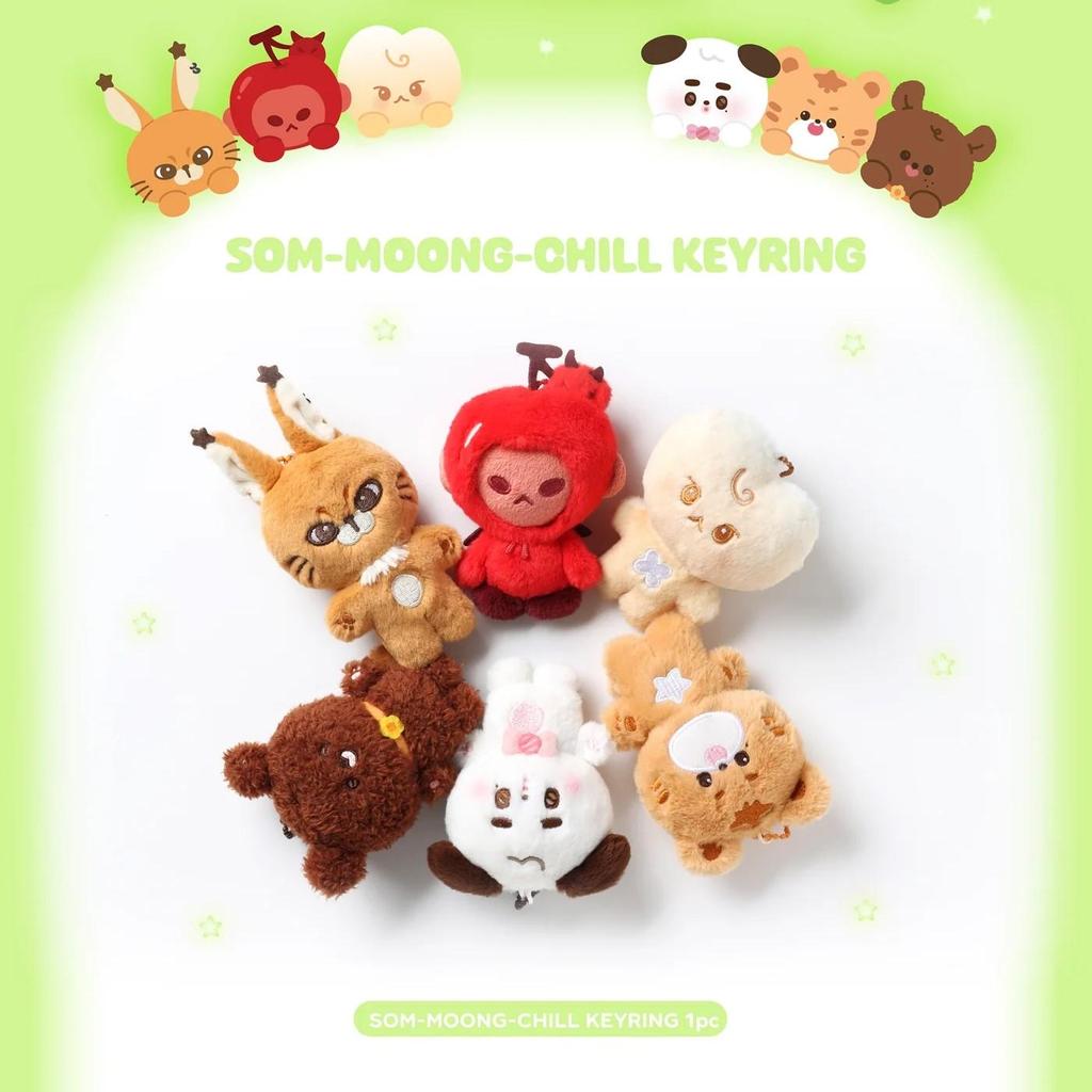 (PRE-ORDER)NCT 127 - [SOM-MOONG-CHILL] 2025 CHARACTER OFFICIAL MD SOM-MOONG-CHILL Keyring