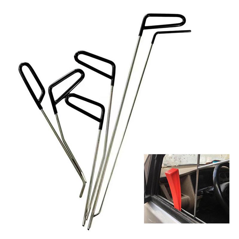 Pry Bar Set for Paintless Car Dent Repair: Hail & Bulge Fix Tools