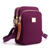 Fashion Women's Single Shoulder Backpack Trendy Shopping Nylon Cloth Bag New Crossbody Mobile Phone Bag Casual All-match Small Square Bag