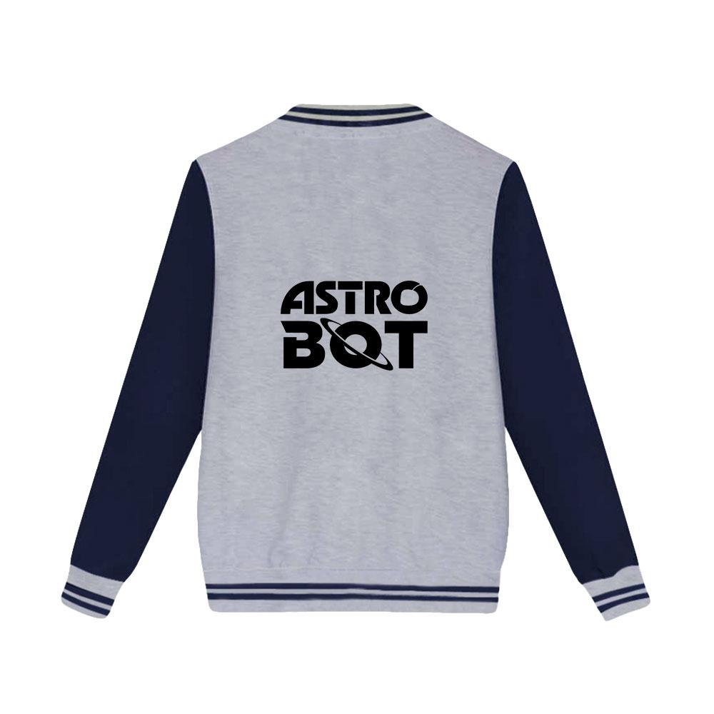 NEW Arrivals Unisex Fashion Astro Bot Anime Printed Baseball Sweatshirt Women Men Outdoor Sport Jackets