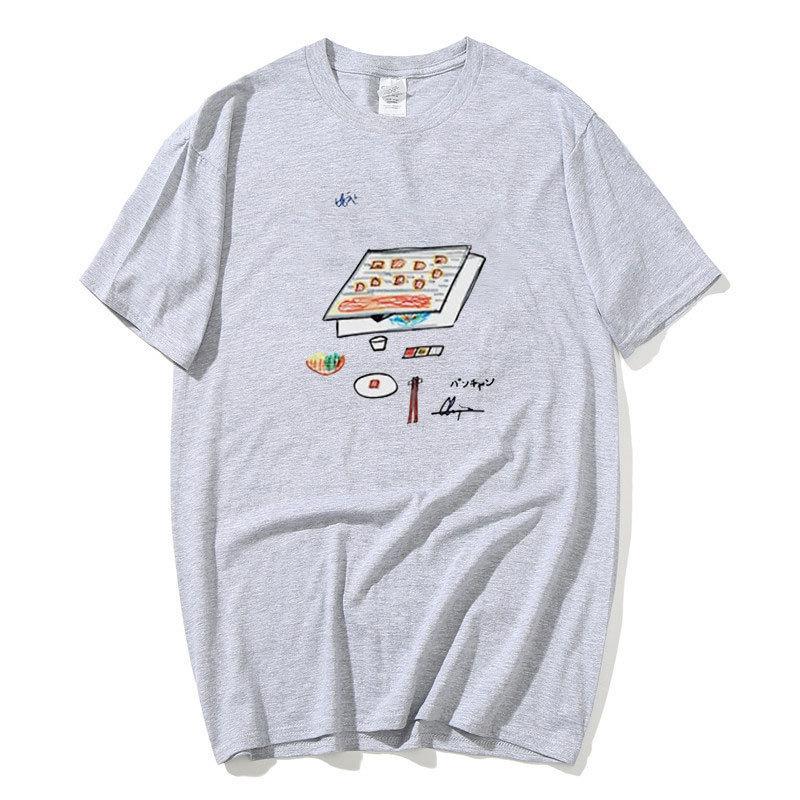 Support Singer Group Graffiti Peripheral Harajuku Printing Fashion Men'S And Women'S T-Shirts Top Short Sleeves