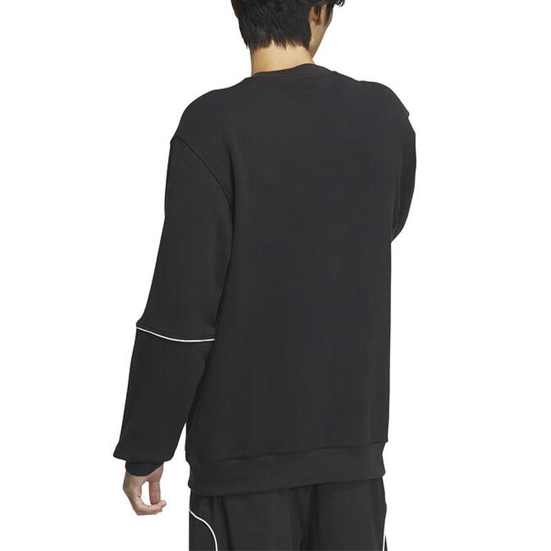 Adidas Originals DELUXE CREW Sweatshirt Men's Black JE3472