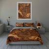 Swirled, Wooden, Textured Bedding Duvet Cover Sets Duvet Covers Pillowcases Gifts (1 * Duvet Cover 2 * Pillowcases, Without Duvet Insert)