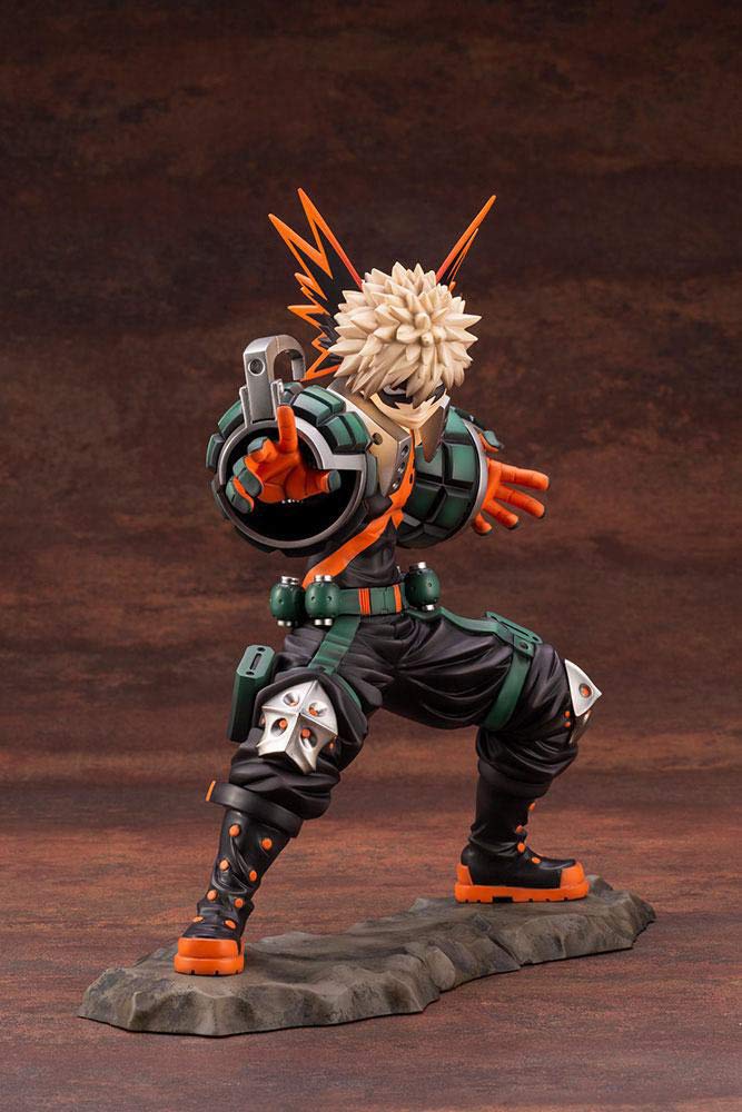Juya ARTFX J My Hero Academia Katsuki Bakugou, PVC-Figur im Maßstab 1/8, bemalt und fertig