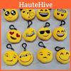 Plush Emoji Keyring With Soft Short For Phone Decor And Collection Accessories