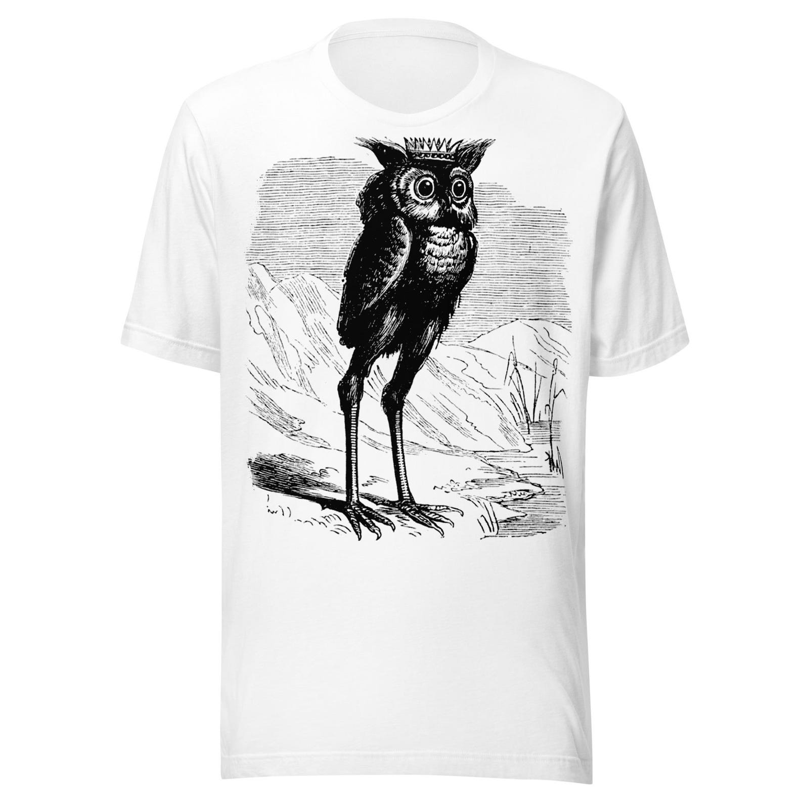Stolas Occult Goetia Demon Owl Demon Stolas Pagan Witchcraft t-shirt S