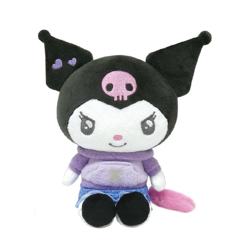 K Company Sanrio Characters Plush Toy Kuromi (Munekyun Memories) SAM-NG-KU