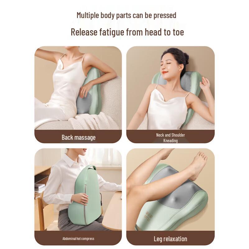 AUX Smart Kneading Massager Pillow with Heat