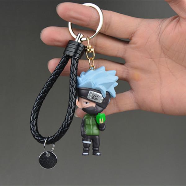 Naruto, Kakashi, Sasuke Ninja Spielzeugfigur Schlüsselanhänger Anhänger Modell Ornament