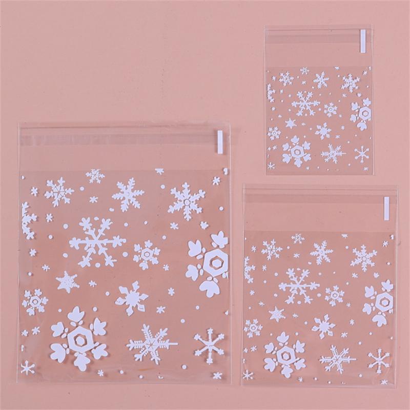 100 adet Küçük Plastik Poşet Bisküvi Şeffaf Selofan Çanta Doğum Günü Hediyeleri İçin Plastik Şeffaf Hediye Şeker Kurabiye Poşetleri