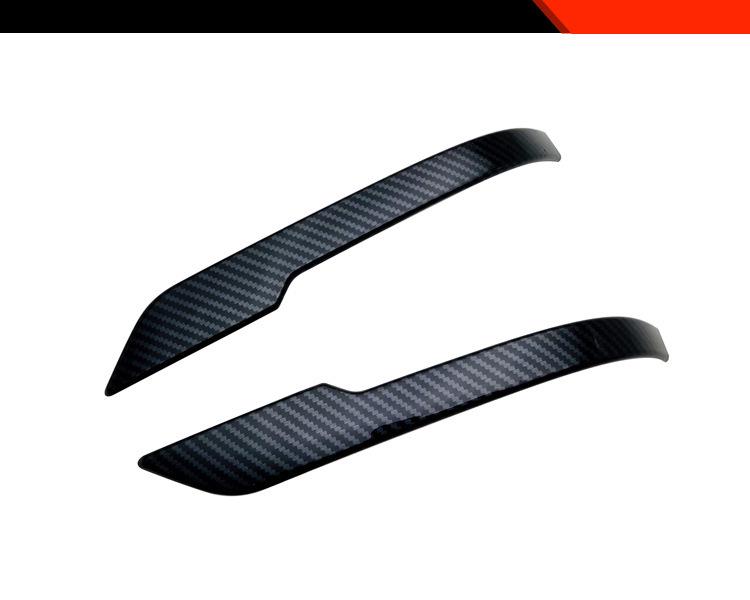 Toyota Aqua 25 Rearview Mirror Anti-Collision Trim and Bright Strip Stickers