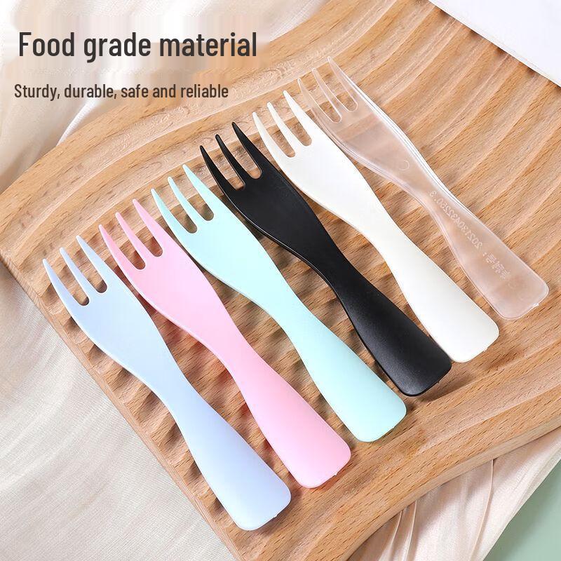 Fánshùn Individually Wrapped Disposable Two-Tine Dessert Forks