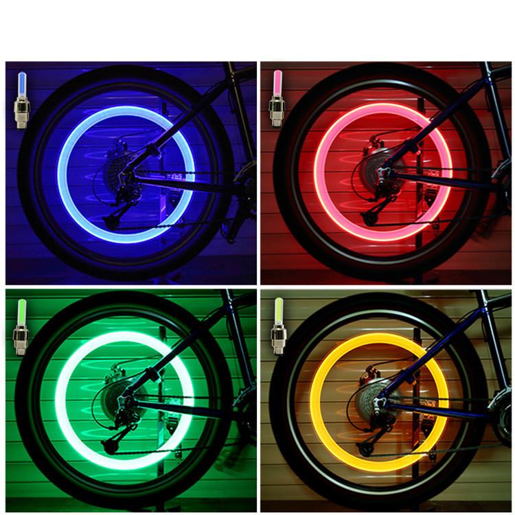 Multicolor Bicycle Valve Lights For Kids Motorcycles Electric Bikes Mountain Bikes