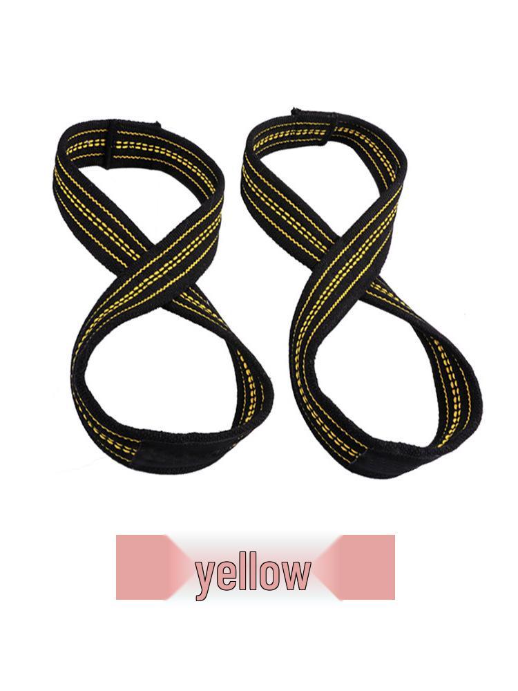 Figure 8 Weightlifting Straps: Non-Slip Wrist Wraps for Deadlifts, Pull-Ups, and Exercise Support