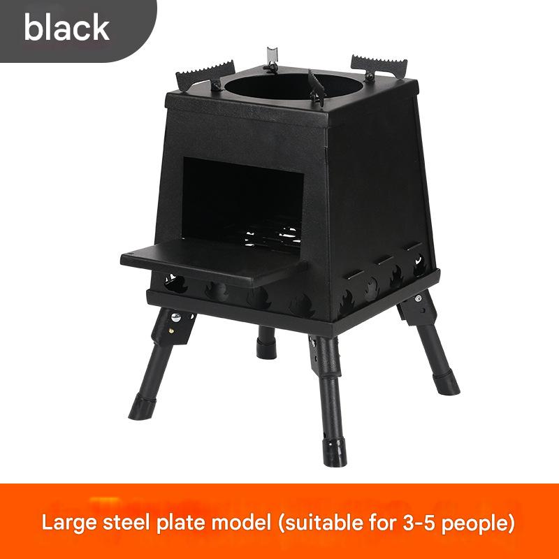 Camping Windproof Foldable Portable Gas Stove Outdoor Barbecue Camping Fire Table Picnic Stove