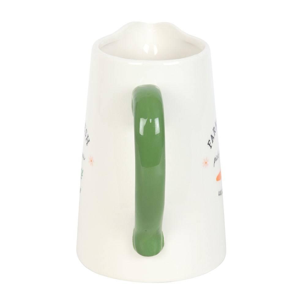 Something Different Farm Fresh Carrot Patch Ceramic Flower Jug
